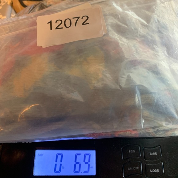 Vtg Nu Construction Top Womens Large Knit AOP USA Artsy 90s - Picture 12 of 12